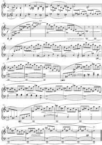 Example 2b: Sibelius, Op. 114, no. 4, mm. 38-72.